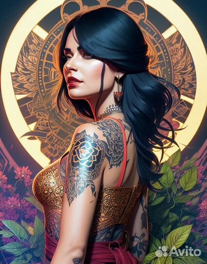 Создание персонажей и артов с помощью нейросетей