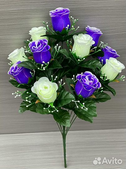 Букет из искусственных цветов Розы Декоративное