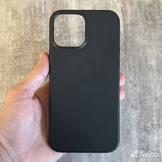 Кожаный чехол на iPhone 13 pro max оригинал