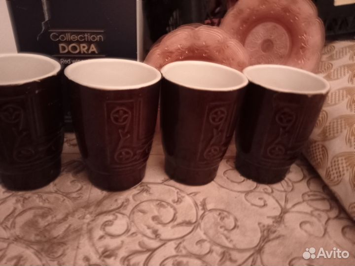 Ваза, солянки, бокалы, кружки СССР