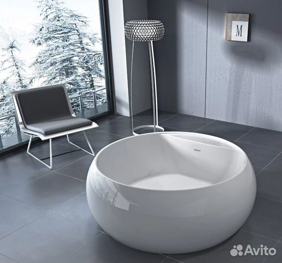 Акриловая ванна BelBagno 155х155 BB30-1550