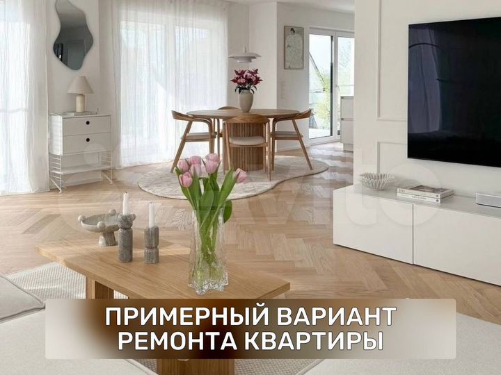 2-к. квартира, 57,2 м², 16/20 эт.