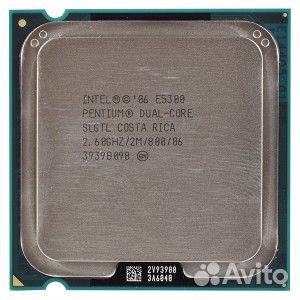 Процессор Intel Dual Core 5300 2,6/2М/800 S-775