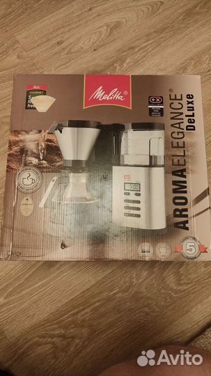 Кофеварка капельная melitta aroma elegance deluxe