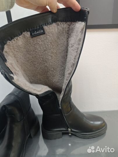 Зимние женские сапоги 38
