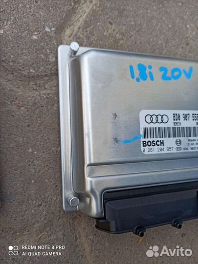 Ауди а4в5 1.8i 20v (ADR) Эбу Bosch (8D0 907 558T)