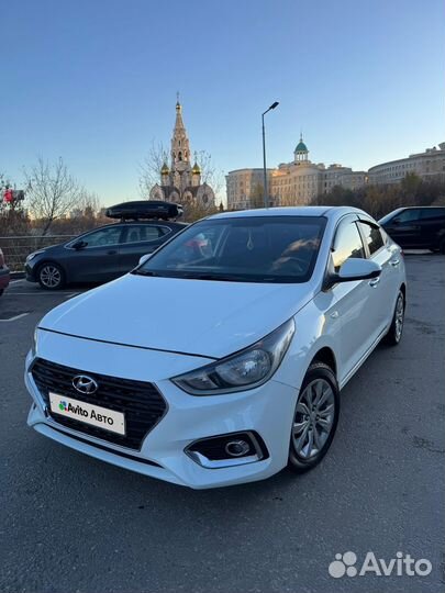 Hyundai Solaris 1.4 AT, 2018, 157 900 км