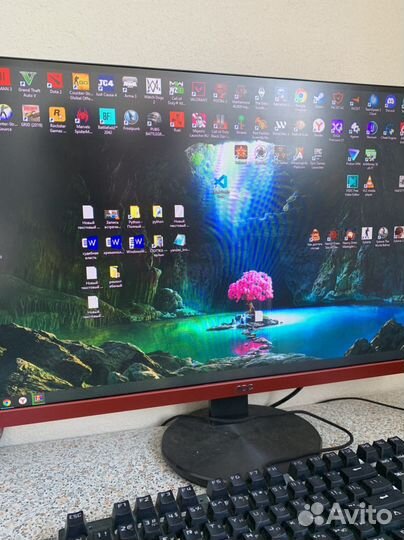 144 гц монитор AOC 27 90VXA 1920x1080
