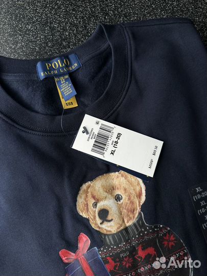 Свитшот Ralph Lauren Bear оригинал