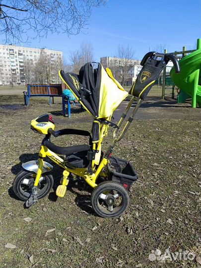 Прогулочная коляска велосипед