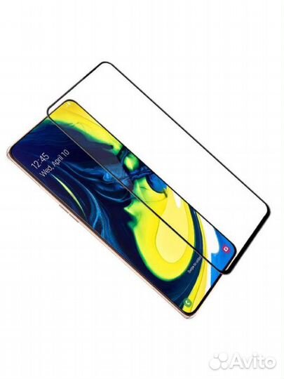 Защитное стекло samsung A80/A90