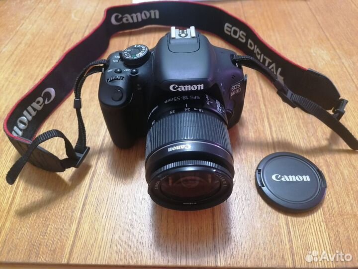 Зеркальный фотоаппарат canon eos 600d