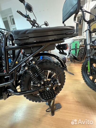 Электровелосипед Монстр 1200W. 20/30Ah. топ 2024