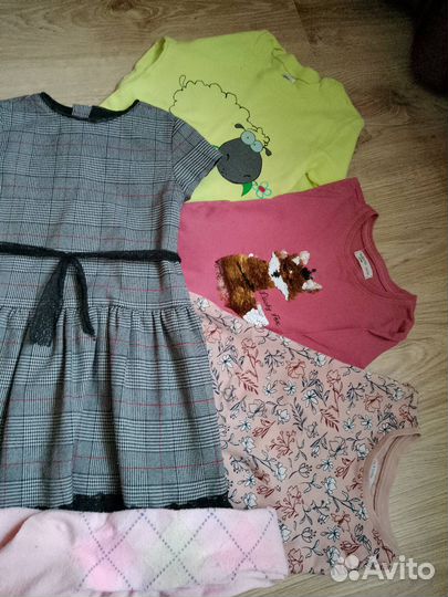 Вещи пакетом для девочки раз 104