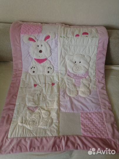 Детское одеяло в кроватку