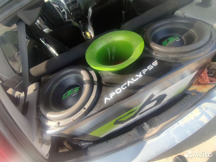 Короб для сабвуфера 2 12