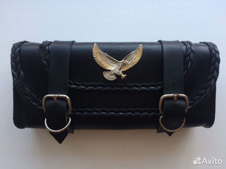 Мотосумка кофр на переднюю вилку мото