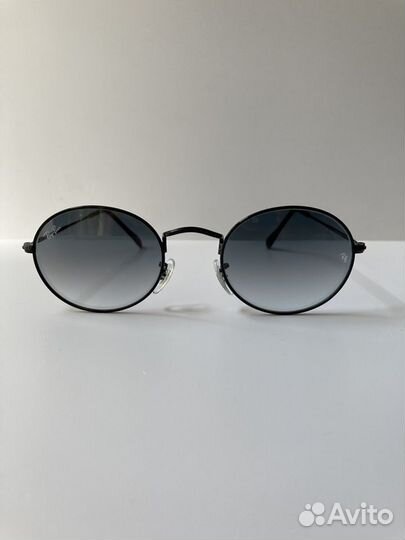 Очки Ray Ban Oval дымчатые