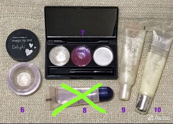 Косметика, помада, матовые помады, блеск для губ