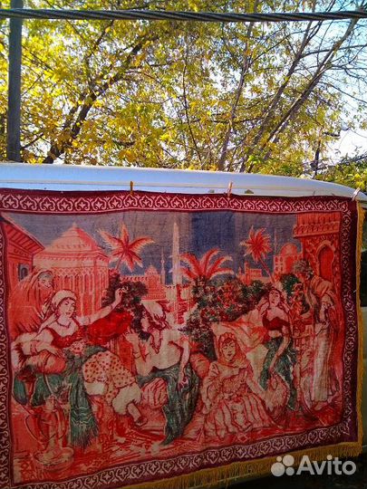 Настенный гобелен из 50-х