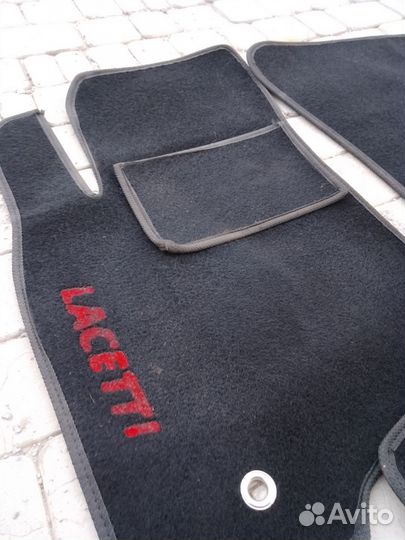 Chevrolet lacetti ворсовые ковры в салон