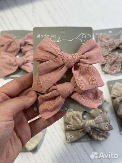 Бантики заколки для девочки