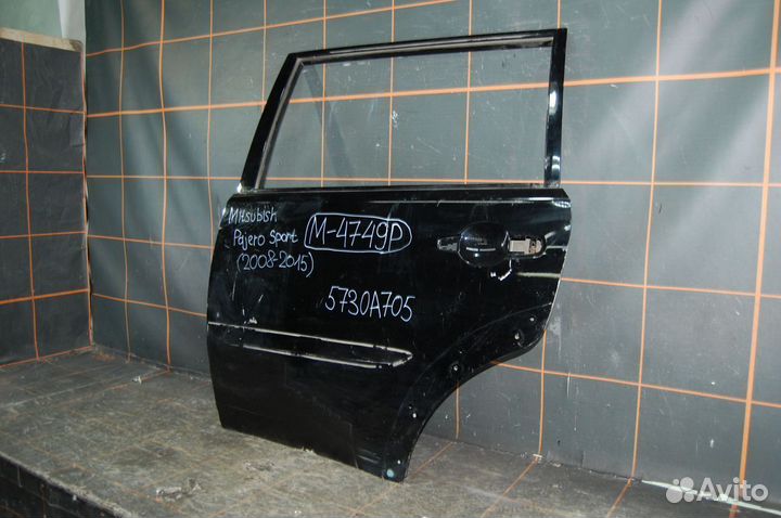 Дверь задняя левая - Mitsubishi Pajero Sport 2