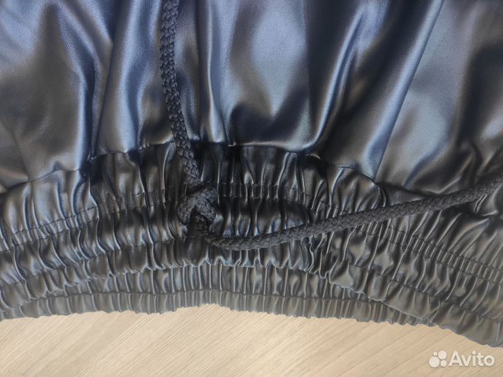 Кожаные штаны женские