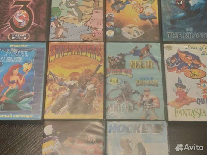 Sega 16-bit. Картриджи новые