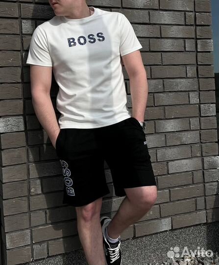 Мужской костюм, двойка Футболка+шорты