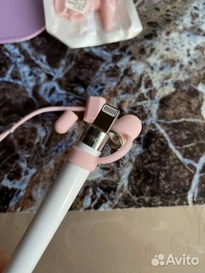 Чехол Apple pencil 1 2 и держатель колпачка