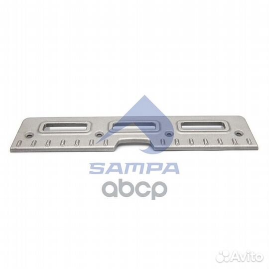 Накладка ступени бампера металл DAF CF/XF '1850