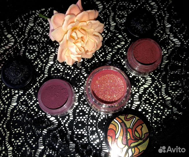 Пигменты Inglot и Tammy Tanuka