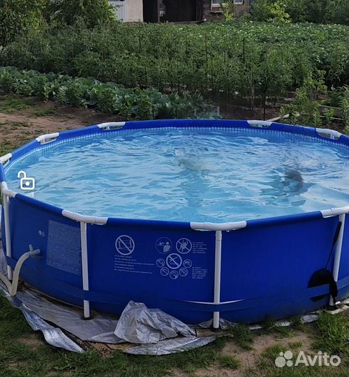 Каркасный бассейн бу 36076