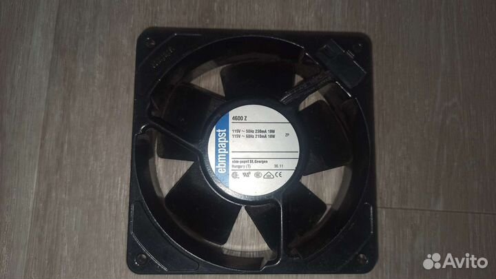 Вентилятор Ebmpapst 4600z 110v