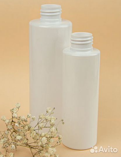 Пластиковые флаконы 24/410 белого цвета