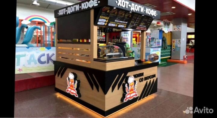 Торговый остров для точки подаж