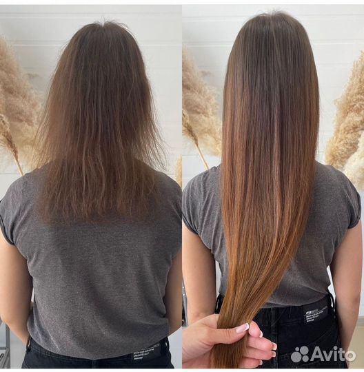 Наращивание коррекция волос