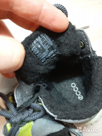 Ботинки Ecco р.22 (14см.) Демисезон