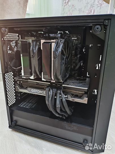 Мощный пк Intel i7 12700k/RTX3080/64Gb/ black