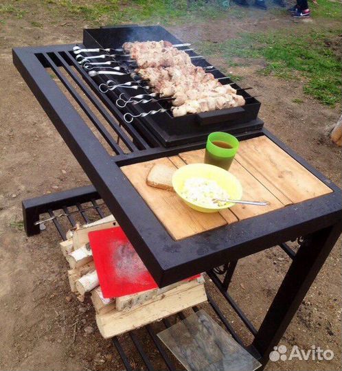 Мангал лофт