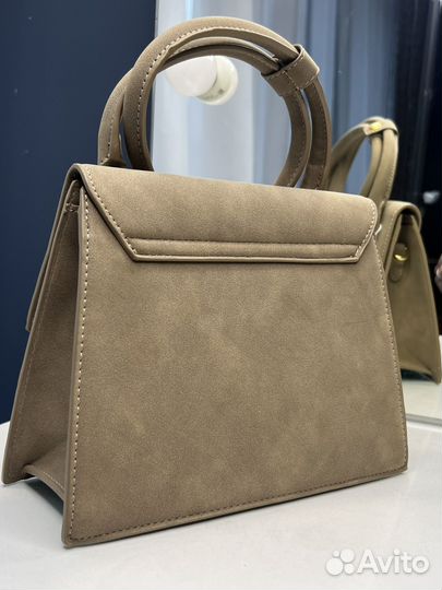 Сумка jacquemus замша