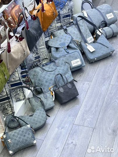 Джинсовые сумки louis vuitton