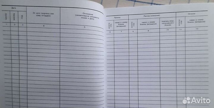 Книга учета