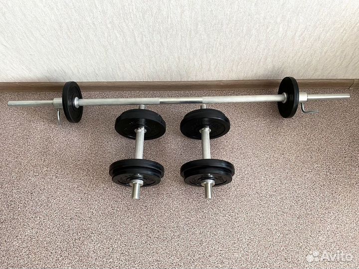 Гантели + штанга