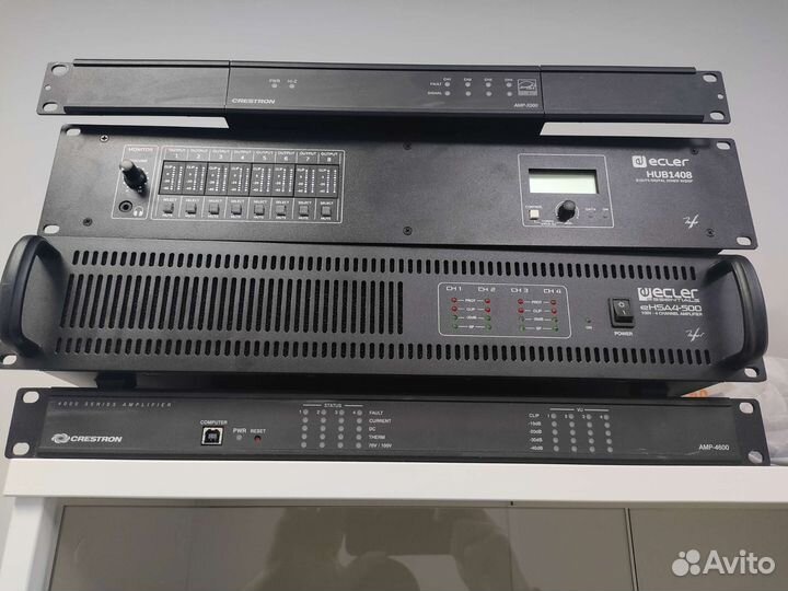 HUB1408 ecler Цифровой аудиопроцессор 14х8