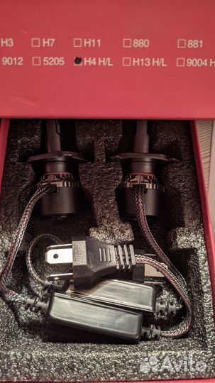 Светодиодные лампы led h4