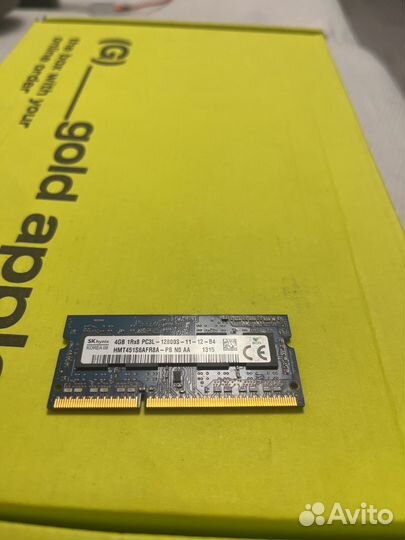 Оперативная память ddr3 для ноутбука 4gb