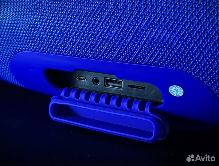 Портативная колонка boombox С6, синий