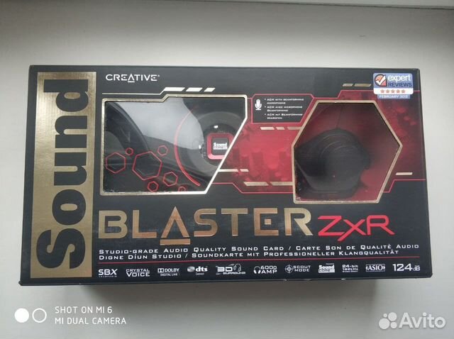 Creative Sound Blaster ZXR купить в Саратове | Электроника | Авито